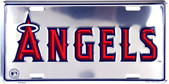 Hangtime MLB Anaheim Angels 6x12 Super Stock License Plate