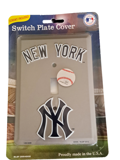 Hangtime MLB New York Yankees 4x6 Light Switch Cover