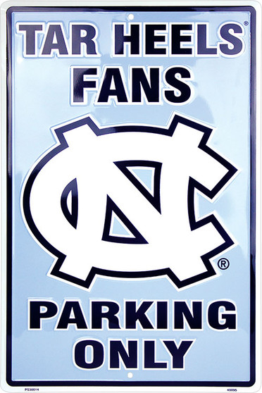 Hangtime University of North Carolina - UNC Tarheels Parking Sign