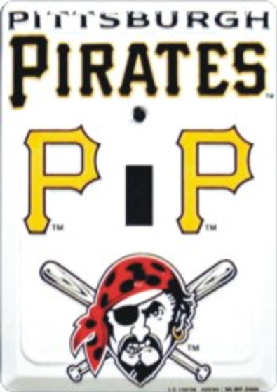 Hangtime Pittsburgh Pirates Single Light Switch Cover