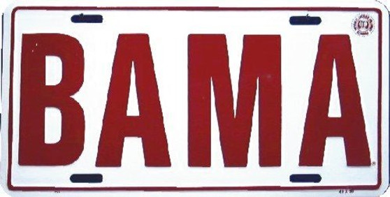 Hangtime University of Alabama - BAMA License Plate