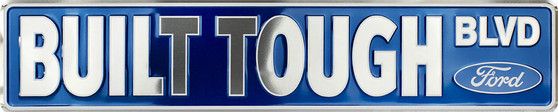 Hangtime BUILT TOUGH BLVD 5x24 Street Sign