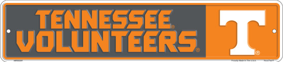 Hangtime University of Tennessee - Tennessee Volunteers 4x18 Street Sign