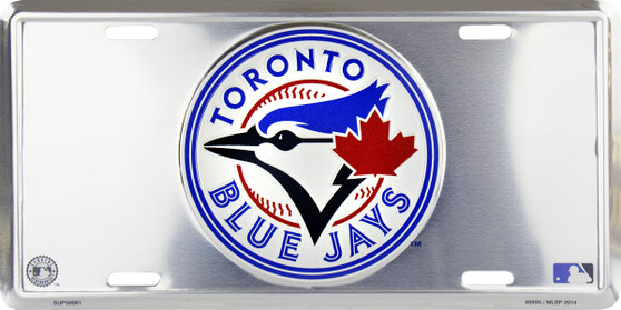 Hangtime MLB Toronto Blue Jays 6x12 Super Stock License Plate