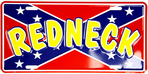 HangTime REDNECK 6x12 License Plate