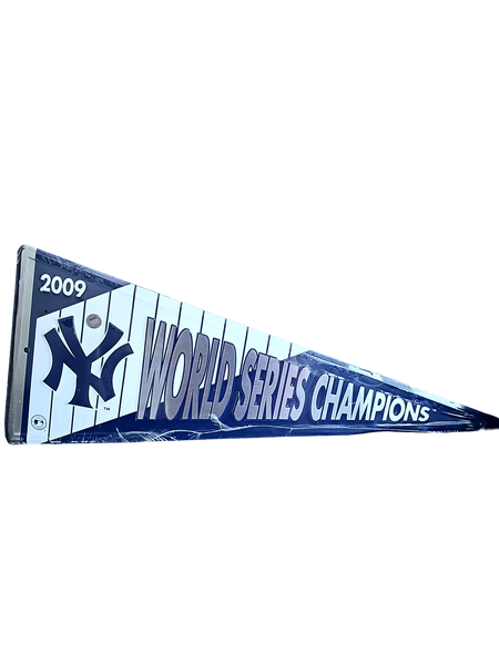 HangTime MLB New York Yankees 2009 World Series Champs 9x20 Pennant