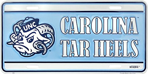 HangTime University of North Carolina - UNC Tar Heels License Plate