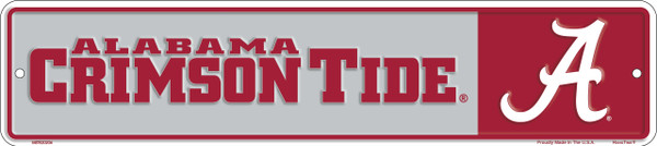HangTime University of Alabama - Alabama Crimson Tide 4x18 Street Sign