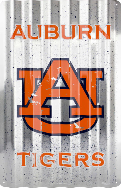 HangTime Auburn University - Auburn Tigers 12x18 Corrugated Sign