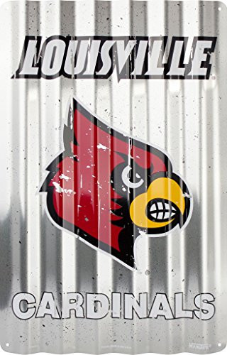 HangTime University of Louisville - Louisville Cardinals 12x18 Corrugated Sign