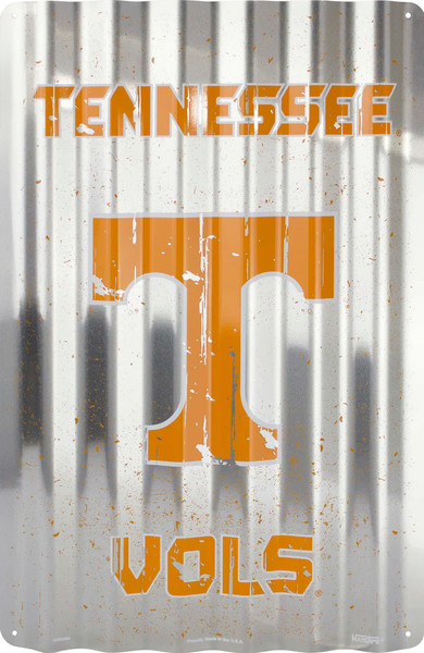 HangTime University of Tennessee - Tennessee Volunteers 12x18 Corrugated Sign