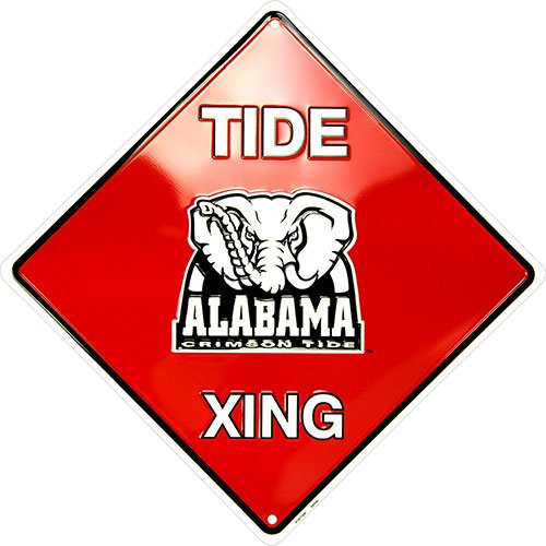 HangTime University of Alabama - Alabama Crimson Tide 12x12 Crossing Sign