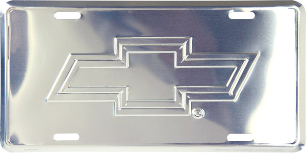 HangTime Chevy Bowtie Super Stock 6x12 Licence Plate