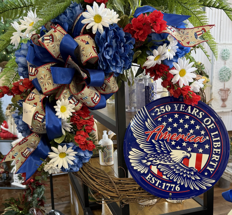 How a Tag City Sign Became a $65 Boutique Wreath