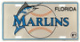 Hangtime MLB Miami Marlins 6x12 Classic License Plate