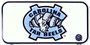 Hangtime University of North Carolina - North Carolina Tarheels 3x6 Bike Tag