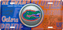 Hangtime University of Florida - Florida Gators - Bullseye Style License Plate