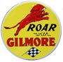 Hangtime Roar with Gilmore Gas Nostalgic 24 inch Garage Sign