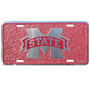 HangTime Mississippi State University - Mississippi  Bulldogs Mosaic license plate