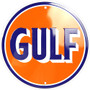 Gulf Oil circle sign