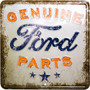 Hangtime Genunie Ford Parts metal nostalgia sign 12 x 12