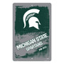 Hangtime Michigan State University - Michigan State Spartans 12 x 18 Grunge Parking Sign