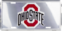 Hangtime Ohio State - Ohio Buckeyes 6 x 12 inch Super Stock License Plate