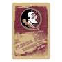 Hangtime Florida State University - FSU Seminoles 12 x 18 inch Grunge Parking Sign