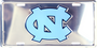 Hangtime University of North Carolina - UNC Tarheels 6 x 12 inch Super Stock License Plate