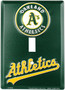 Hangtime Oakland Athletics Single Light Switch Cover