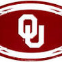 Hangtime University of Oklahoma - Oklahoma Sooners 7x12 Oval Plate