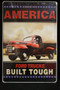 Hangtime American Ford Trucks Built Tough Parking Sign