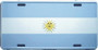 Hangtime Argentina Flag 6x12 LIcense Plate