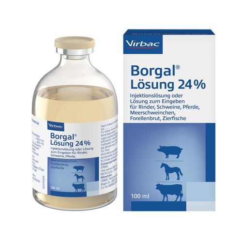 Borgal Lösung 24 % Sulfadoxin / Trimethoprim Injektionslösung (100ml)