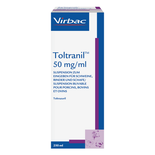 Toltranil 50 mg/ml Toltrazuril für Schweine, Rinder, Schafe (250ml)