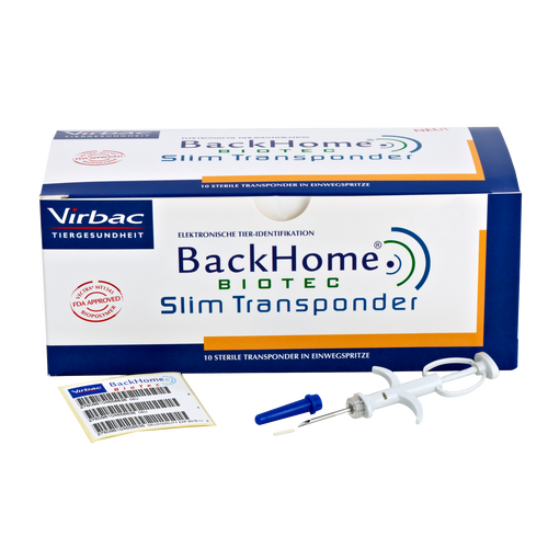 BACKHOME BioTec Slim Transponder zur Identifikation