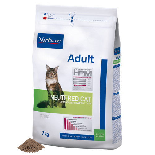 HPM Adult Neutered Cat Futter für kastrierte Katzen ab einem Jahr (7kg)