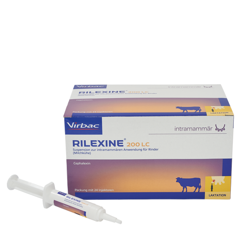 Rilexine 200 LC Euterinjektor Cephalexin (24 Injektoren à 10ml)