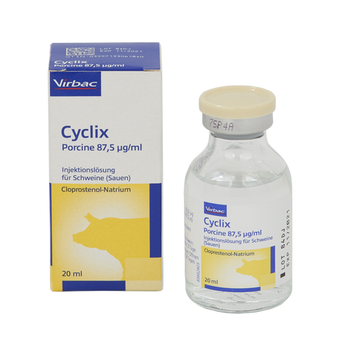 Cyclix Porcine 87,5 µg/ml Cloprostenol für Schweine (20ml)