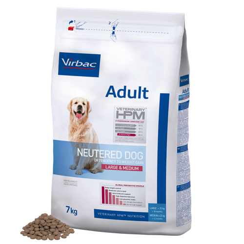 HPM Adult Neutered Dog L & M für kastrierte Hunde ab 12/18 Monaten (7kg)