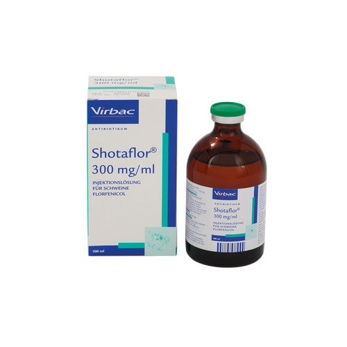 Shotaflor 300 mg/ml Florfenicol Injektionslösung für Schweine (100ml)