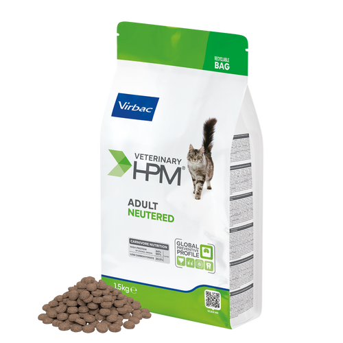 HPM Adult Neutered Cat - für kastrierte Katzen ab einem Jahr (1,5 kg)