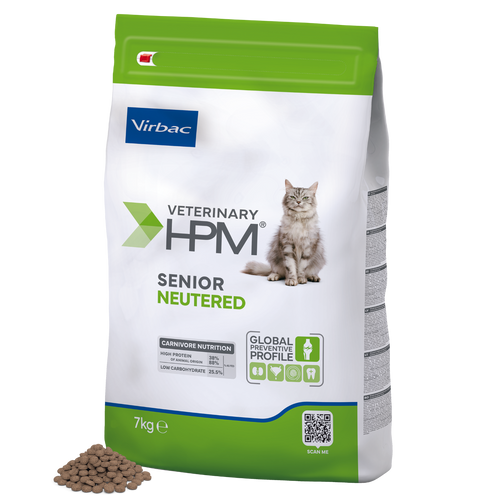 HPM Senior Neutered Cat - für kastrierte Katzen ab 10 Jahren (7 kg)