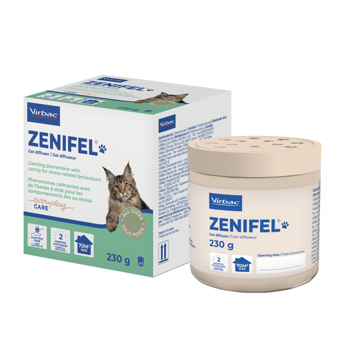 Zenifel Gel Diffuser - mit beruhigenden Pheromonen für Katzen