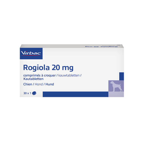 ROGIOLA 20 MG 30 TABL. - Kurzläufer MHD 30.11.2026
