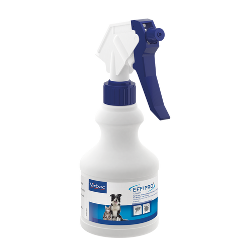 Effipro Spray 2,5 mg/ml Fipronil gegen Flöhe, Zecken, Haarlinge (250 ml)