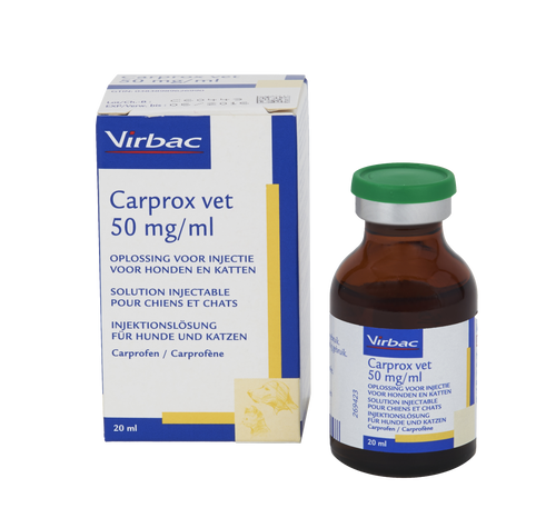 Carprox vet 50 mg/ml Carprofen Injektionslösung für Hunde und Katzen (20 ml)