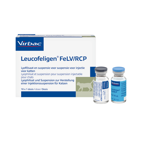 Leucofeligen FeLV/RCP (10 Impfdosen/Preis pro ID)