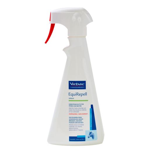 EquiRepell Spray für Pferde gegen Bremsen, Mücken, Fliegen, Zecken (500ml)