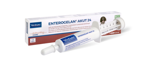 Enterogelan akut 24 (Injektor mit 27,6g für Hunde 7 - 30kg)